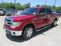2014 Ruby Red Ford F150 XLT SuperCrew  photo #3