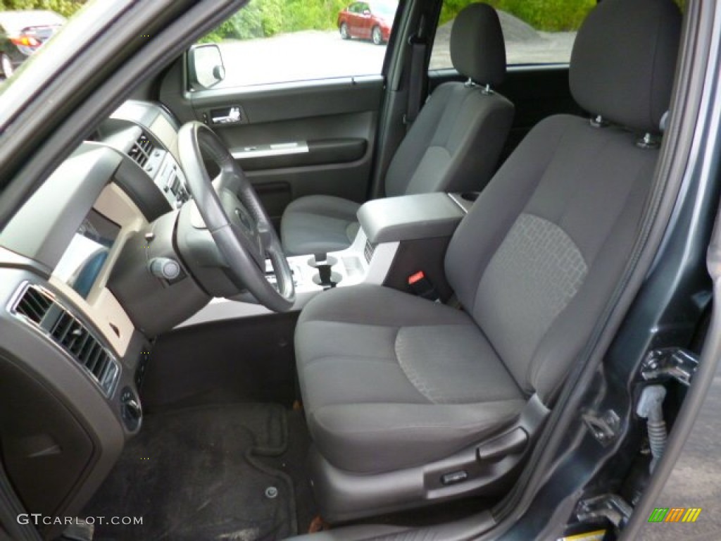 2008 Mariner I4 4WD - Tungsten Grey Metallic / Black photo #15