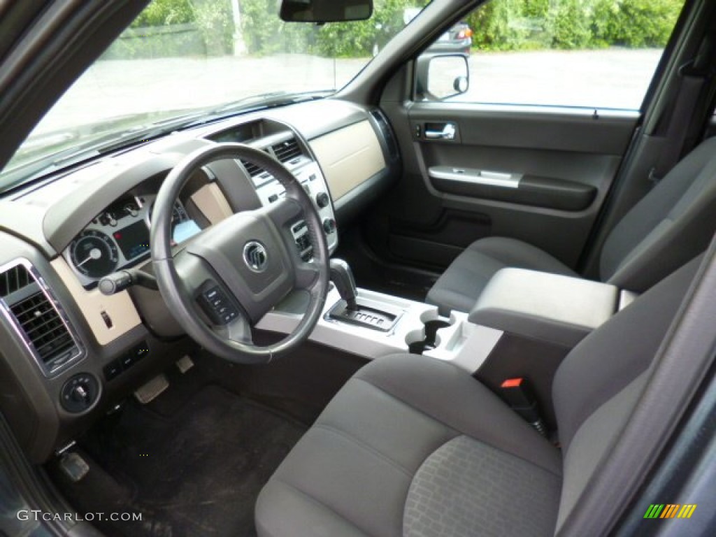 2008 Mariner I4 4WD - Tungsten Grey Metallic / Black photo #16