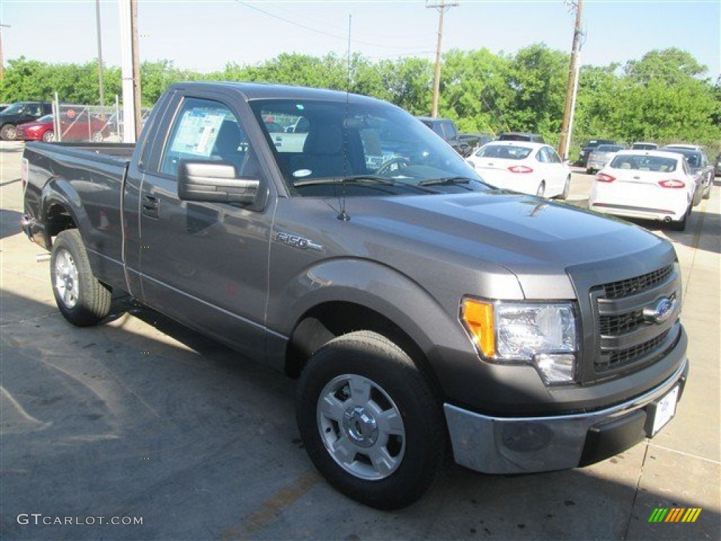 2014 F150 XL Regular Cab - Sterling Grey / Steel Grey photo #8