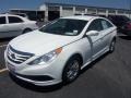 Pearl White 2014 Hyundai Sonata GLS