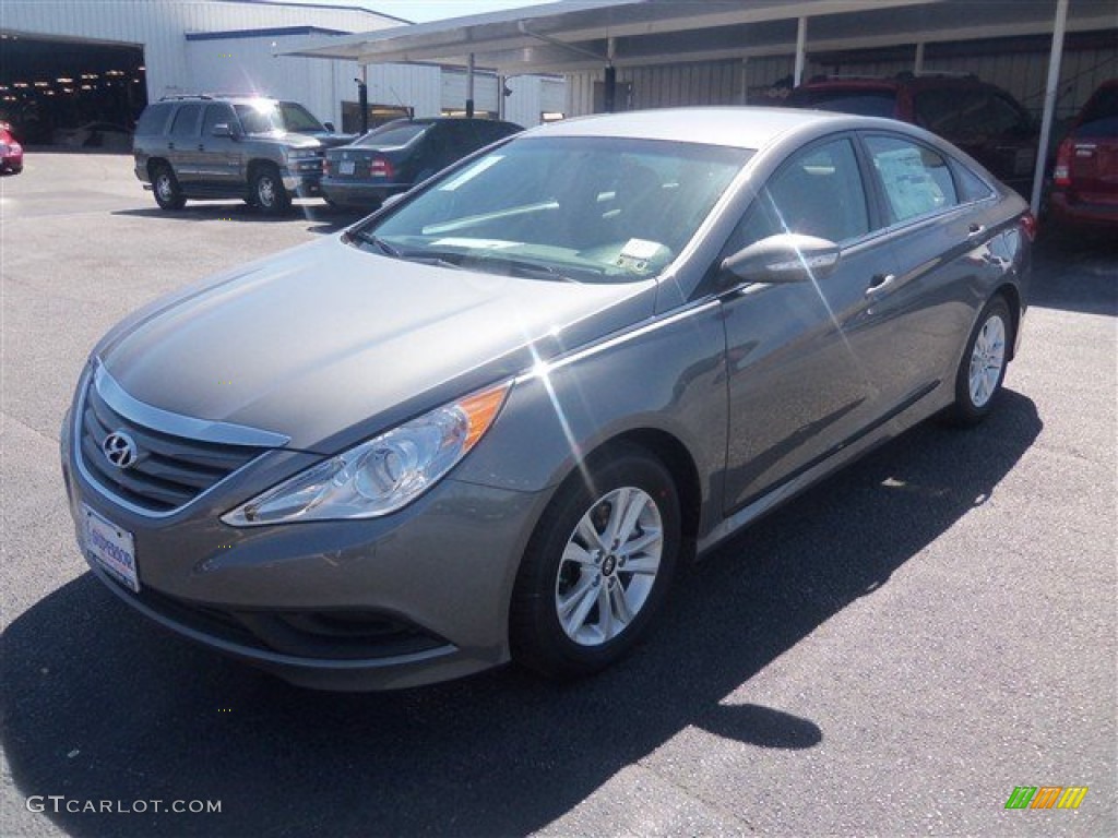 2014 Sonata GLS - Harbor Gray Metallic / Gray photo #1