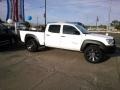 2014 Super White Toyota Tacoma V6 SR5 Double Cab 4x4  photo #3