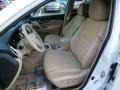 2014 Nissan Rogue Almond Interior Front Seat Photo