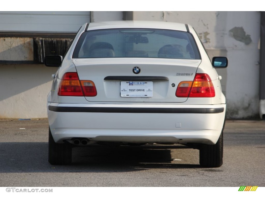 2003 3 Series 325i Sedan - Alpine White / Sand photo #7