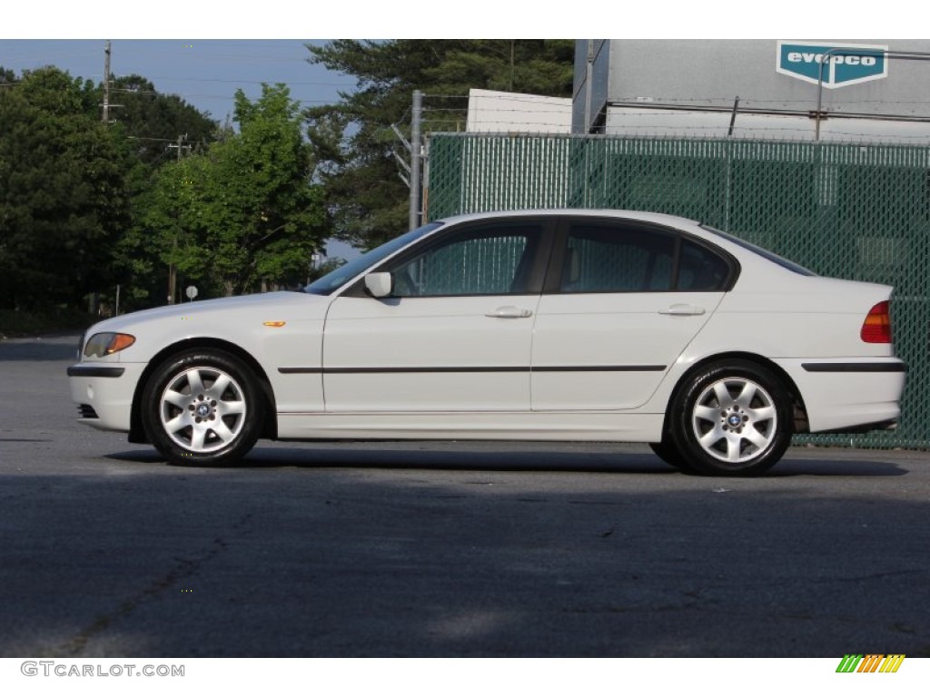 2003 3 Series 325i Sedan - Alpine White / Sand photo #8