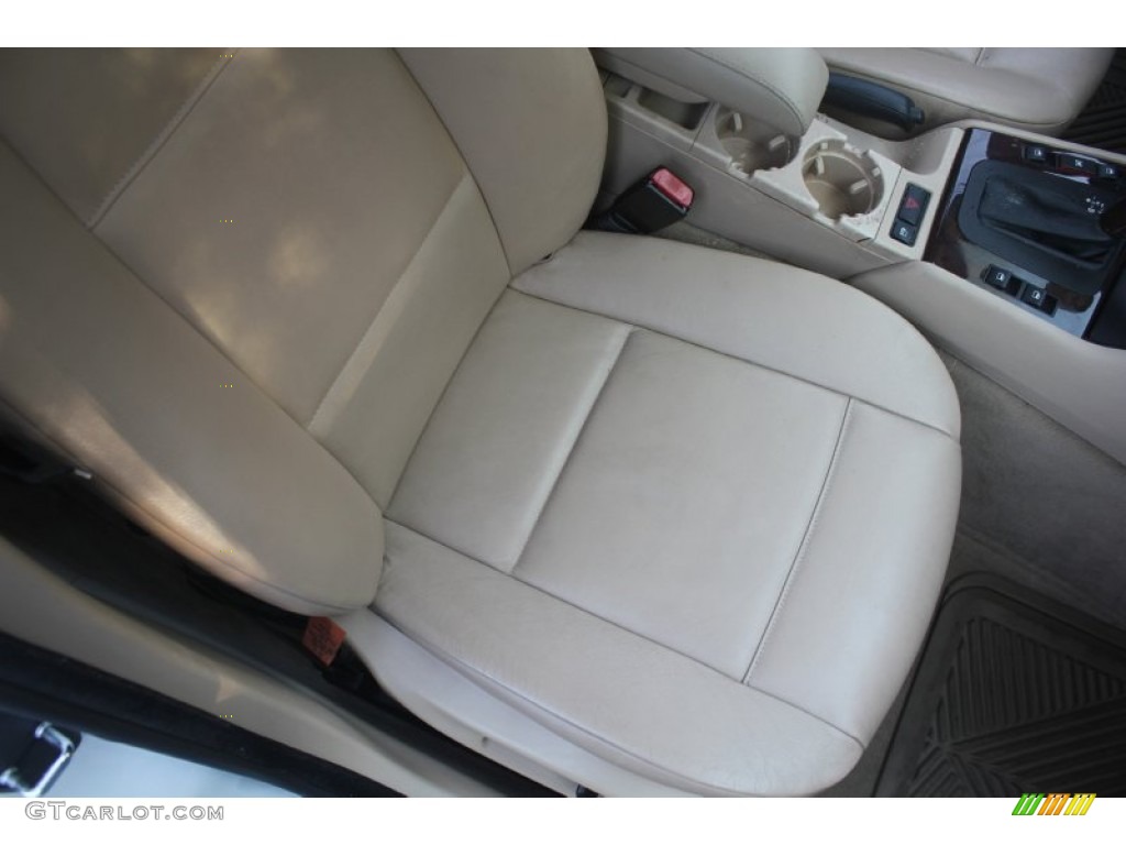 2003 3 Series 325i Sedan - Alpine White / Sand photo #15