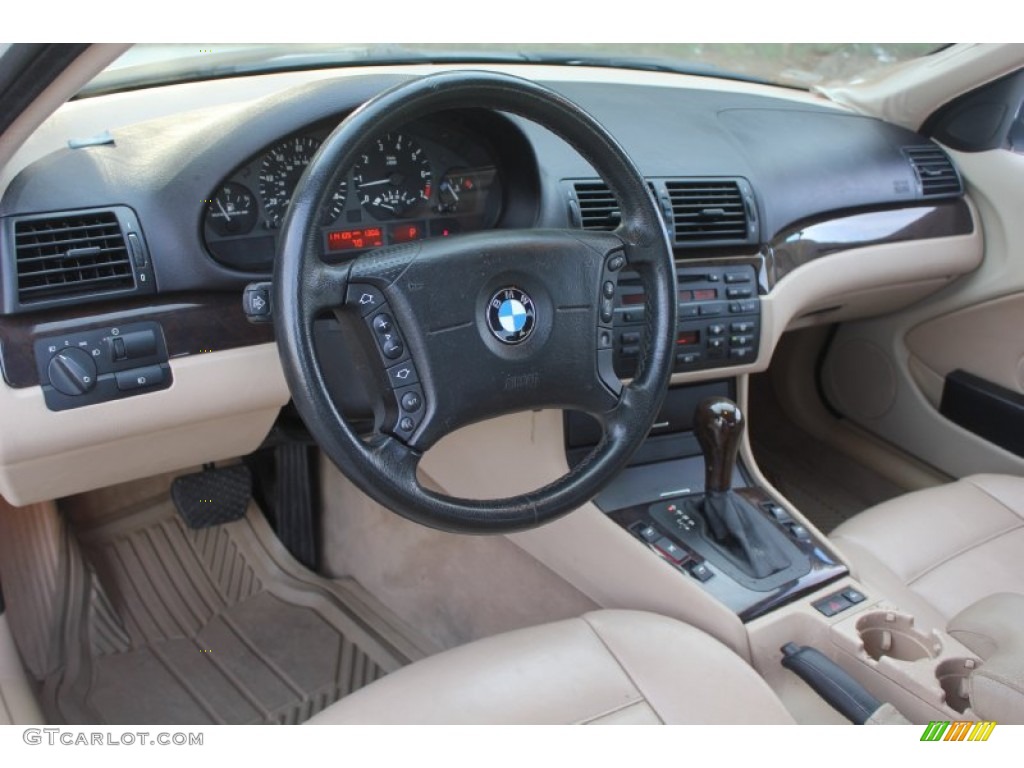 2003 3 Series 325i Sedan - Alpine White / Sand photo #18