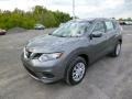 2014 Gun Metallic Nissan Rogue S AWD  photo #3