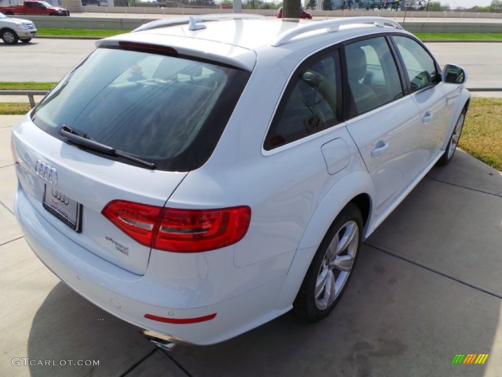 2014 allroad Premium plus quattro - Glacier White Metallic / Velvet Beige/Moor Brown photo #7