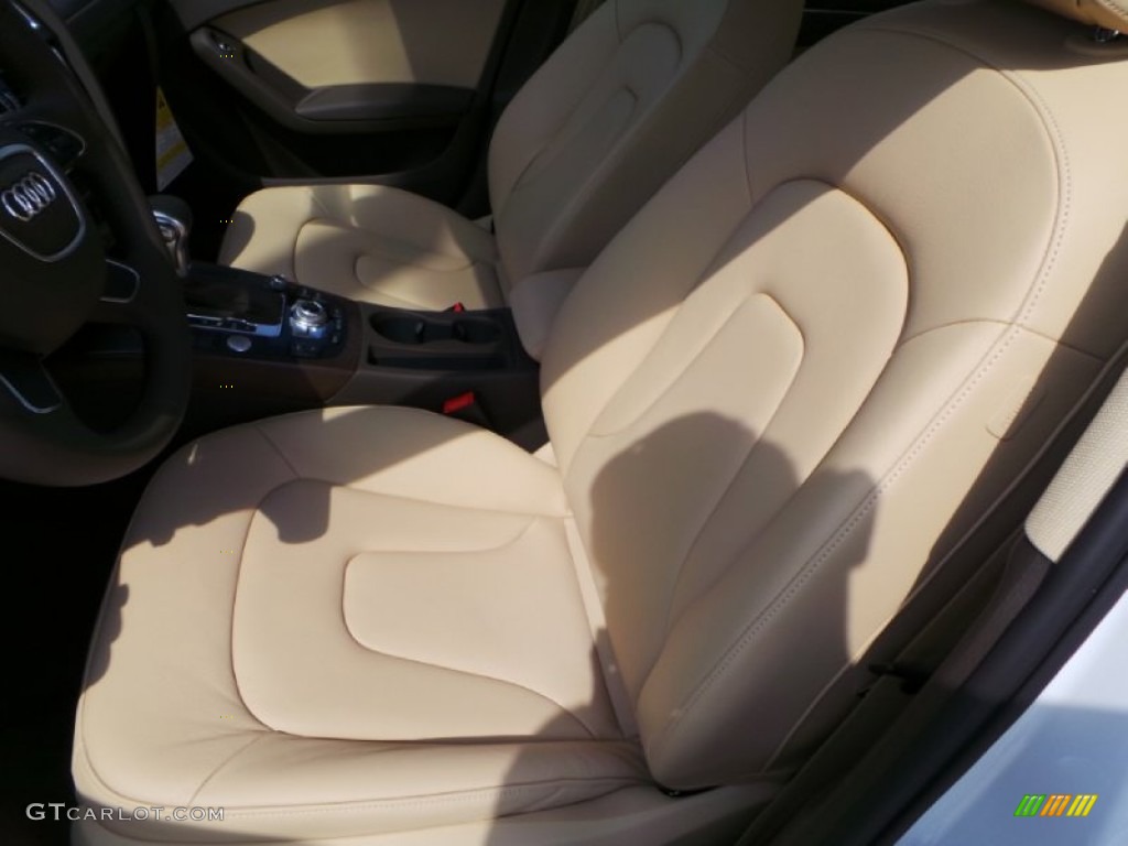 2014 allroad Premium plus quattro - Glacier White Metallic / Velvet Beige/Moor Brown photo #13