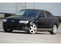 Brilliant Black 2003 Audi A4 1.8T quattro Sedan