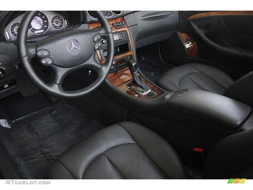 2004 CLK 500 Cabriolet - Pewter Metallic / Charcoal photo #22