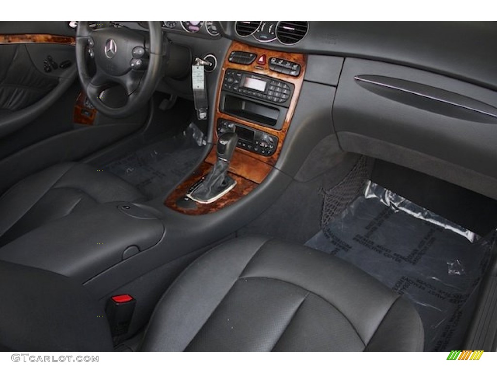2004 CLK 500 Cabriolet - Pewter Metallic / Charcoal photo #28