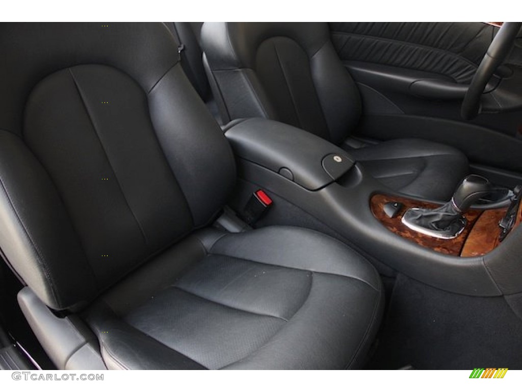 2004 CLK 500 Cabriolet - Pewter Metallic / Charcoal photo #29