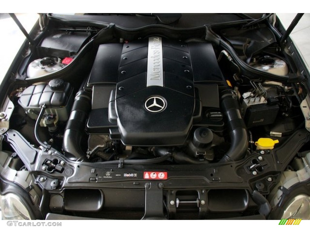 2004 CLK 500 Cabriolet - Pewter Metallic / Charcoal photo #33