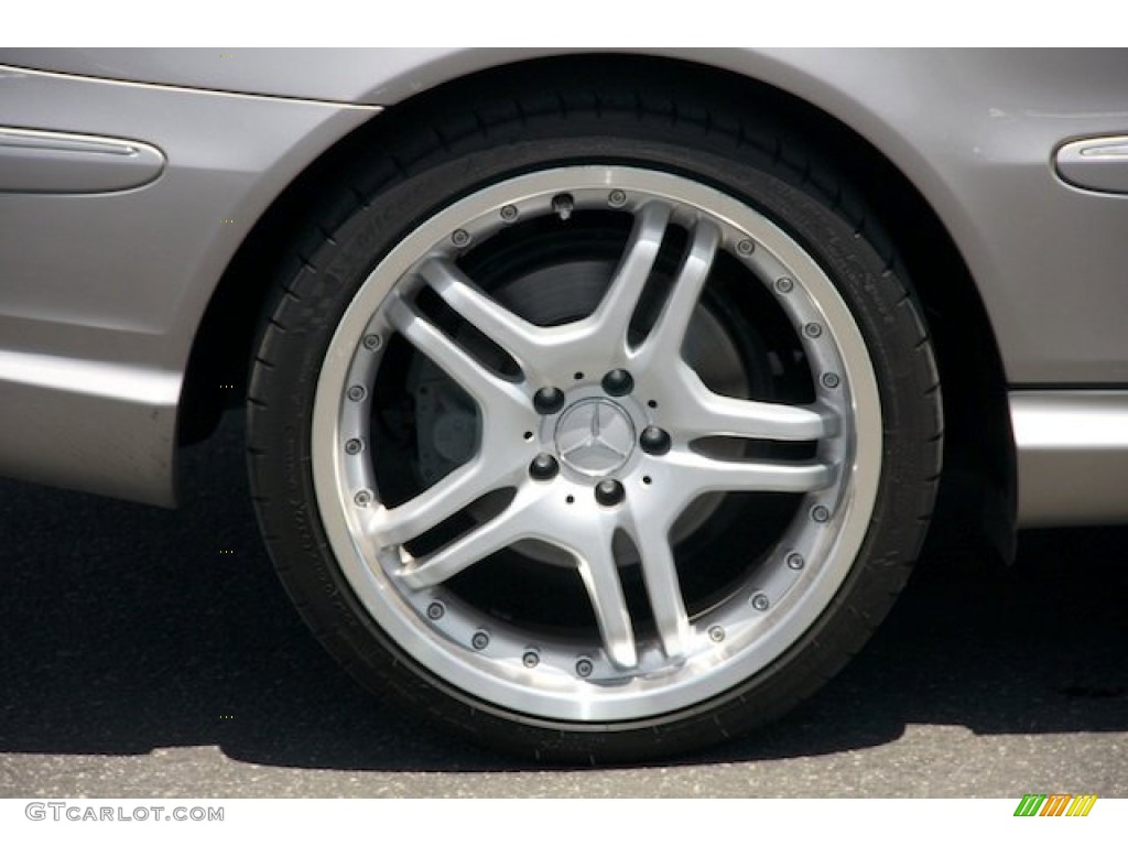 2004 CLK 500 Cabriolet - Pewter Metallic / Charcoal photo #34