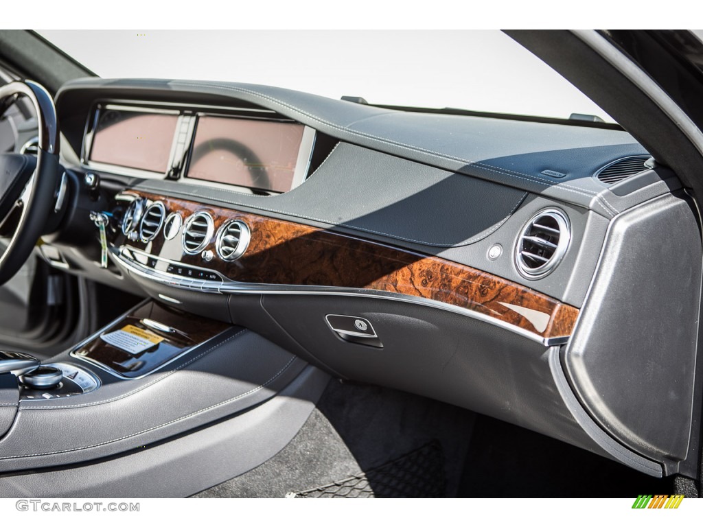2015 Mercedes-Benz S 550 Sedan Black Dashboard Photo #93620380