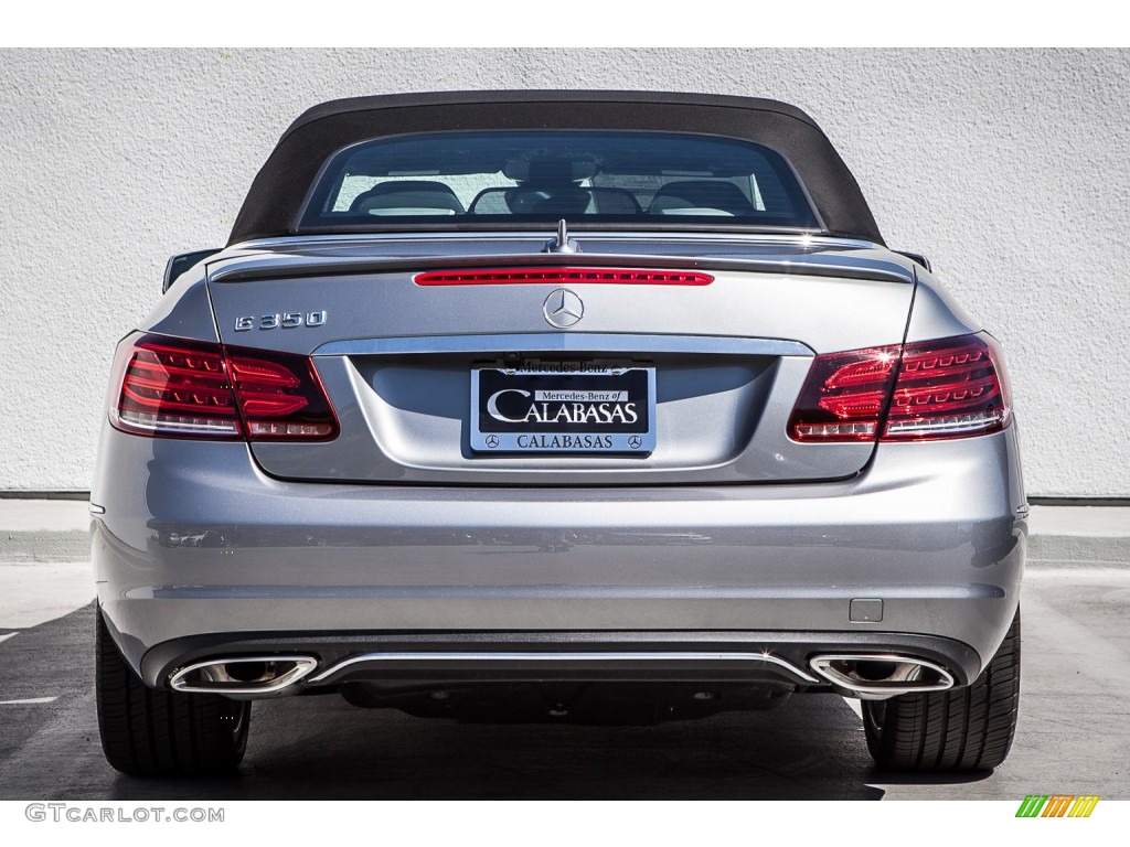 2014 E 350 Cabriolet - Paladium Silver Metallic / Black photo #3