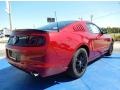 2014 Ruby Red Ford Mustang V6 Premium Coupe  photo #3