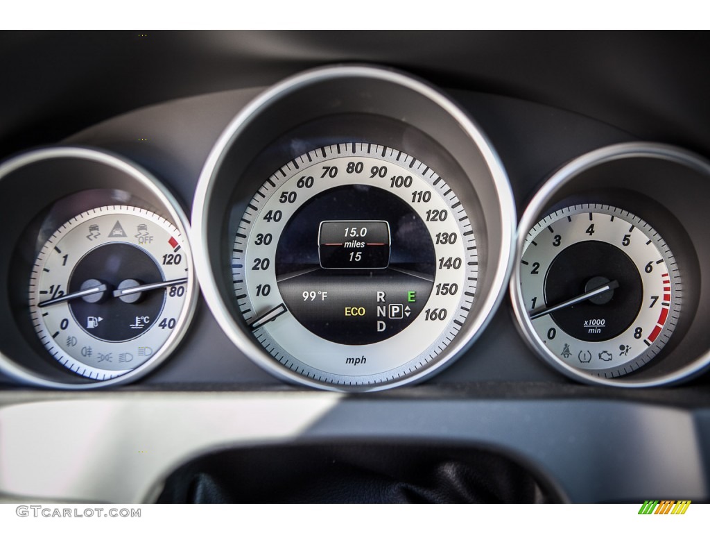 2014 E 350 Cabriolet - Paladium Silver Metallic / Black photo #6