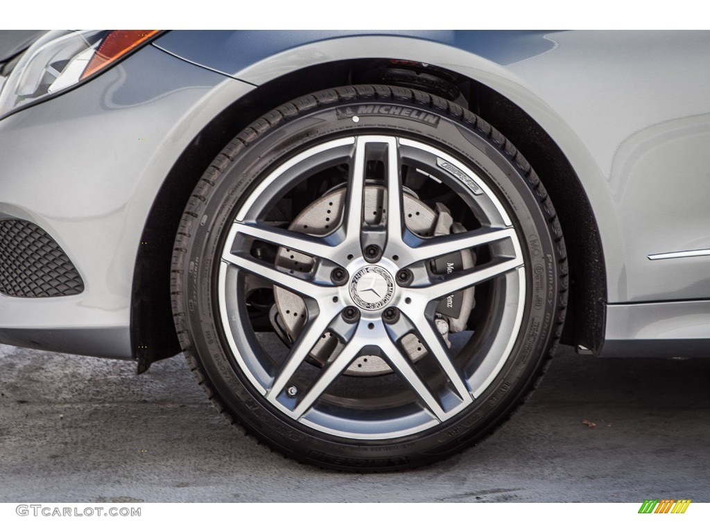 2014 E 350 Cabriolet - Paladium Silver Metallic / Black photo #10