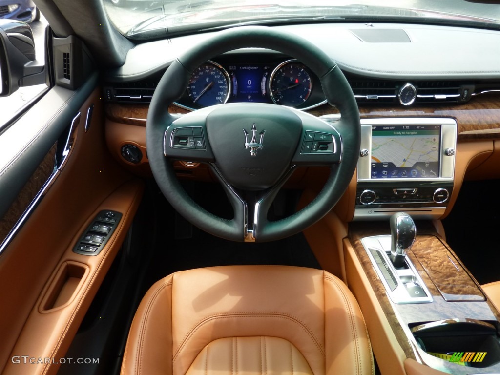 2014 Maserati Quattroporte S Q4 AWD Cuoio Dashboard Photo #93621517