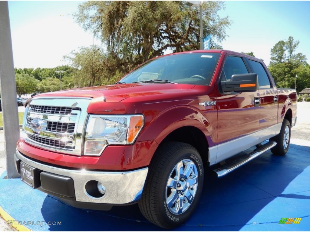 Ruby Red Ford F150