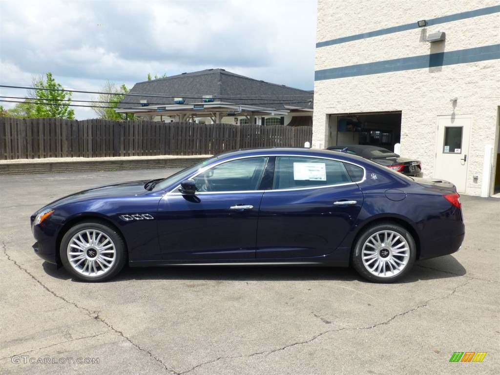Blu Passione (Passion Blue) 2014 Maserati Quattroporte S Q4 AWD Exterior Photo #93621703