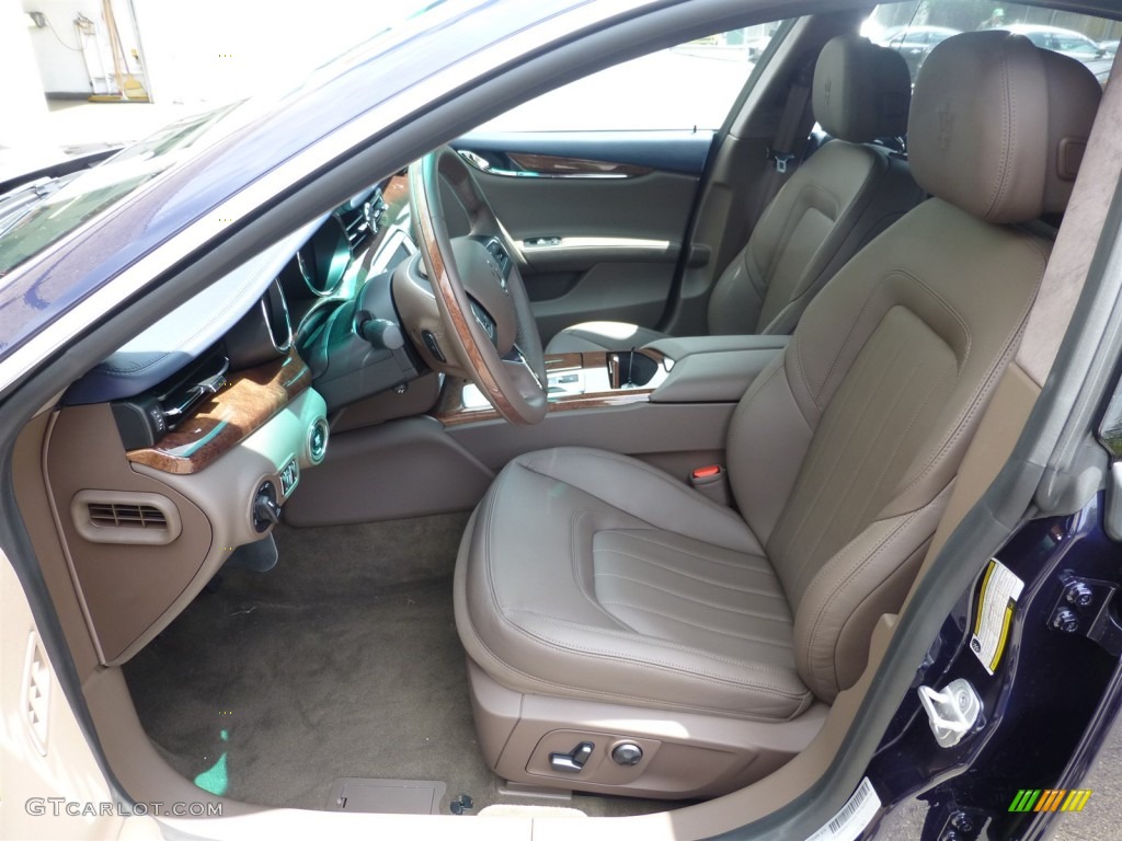 2014 Maserati Quattroporte S Q4 AWD Front Seat Photo #93621817