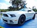 2014 Ingot Silver Ford Mustang V6 Coupe  photo #1