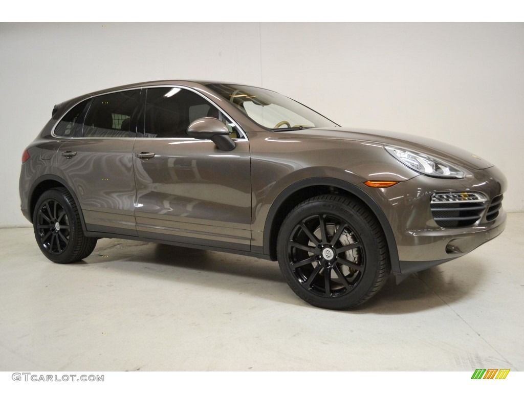2011 Cayenne S - Umber Brown Metallic / Luxor Beige photo #2