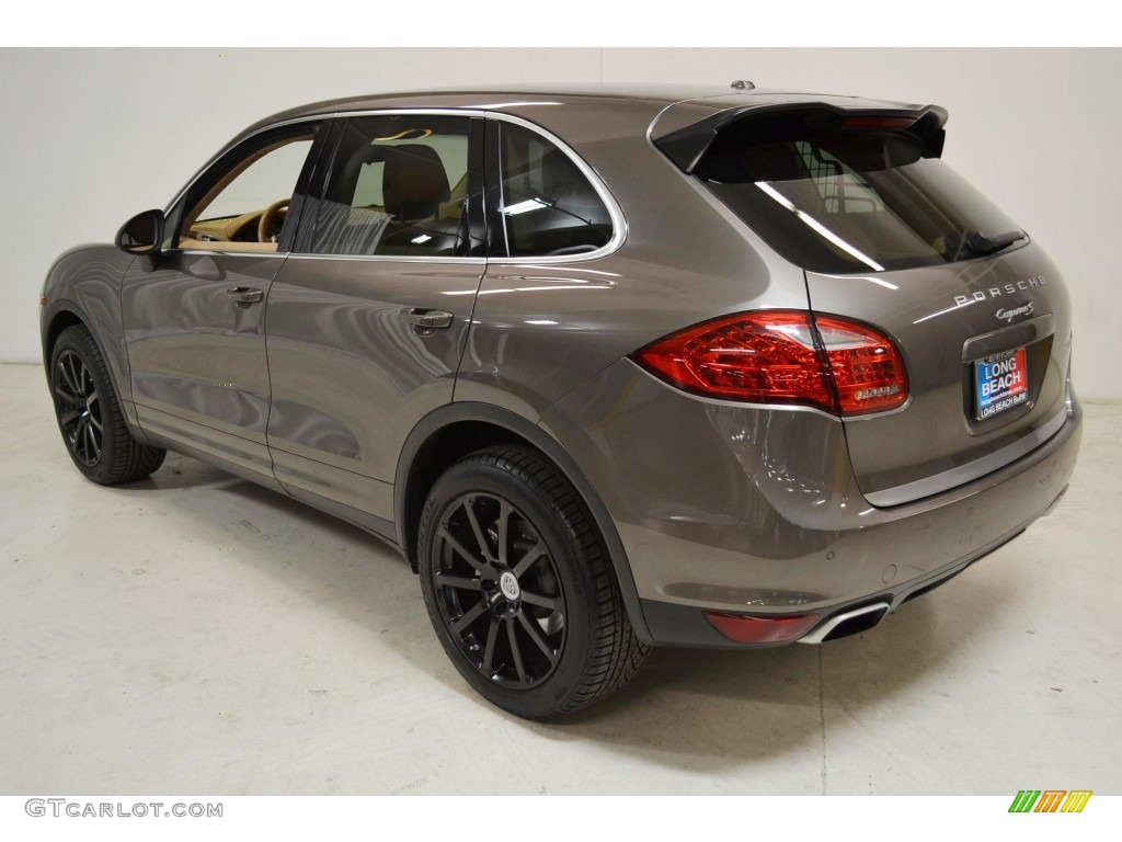 2011 Cayenne S - Umber Brown Metallic / Luxor Beige photo #6