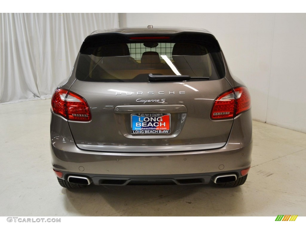 2011 Cayenne S - Umber Brown Metallic / Luxor Beige photo #7