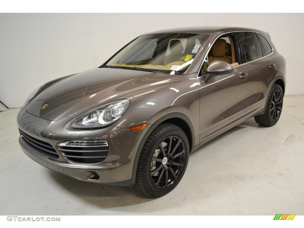 2011 Cayenne S - Umber Brown Metallic / Luxor Beige photo #9