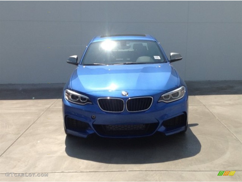 Estoril Blue Metallic 2014 BMW M235i Coupe Exterior Photo #93623632