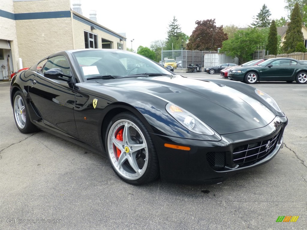 Nero (Black) 2010 Ferrari 599 GTB Fiorano HGTE Exterior Photo #93623752
