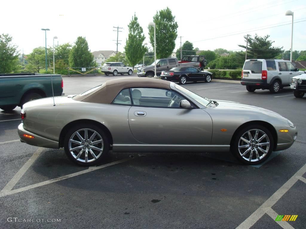 2006 XK XK8 Convertible - Satin Silver Metallic / Ivory photo #6