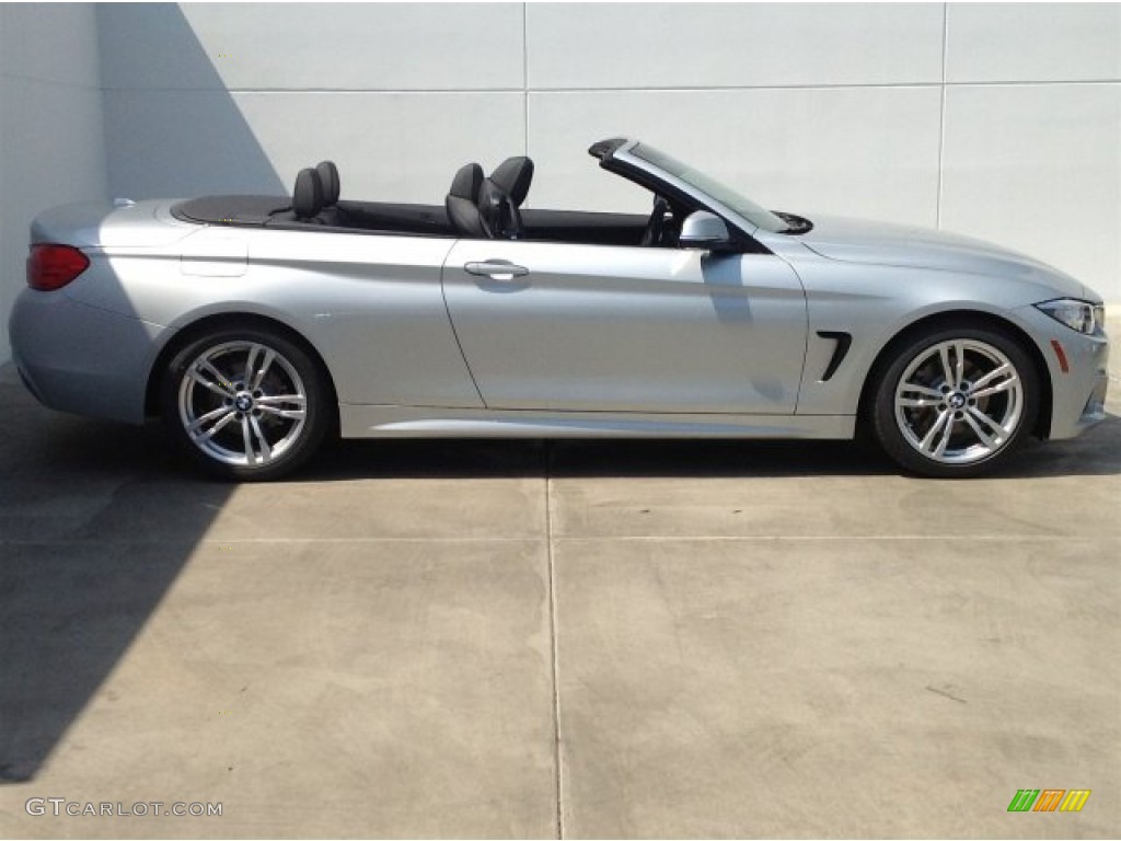 Glacier Silver Metallic 2014 BMW 4 Series 428i Convertible Exterior Photo #93623821