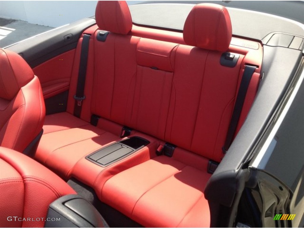 2014 BMW 4 Series 428i Convertible Rear Seat Photo #93623920
