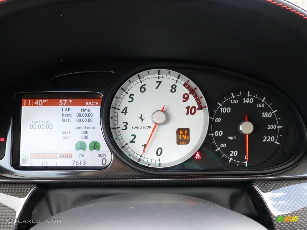 2010 Ferrari 599 GTB Fiorano HGTE Gauges Photos