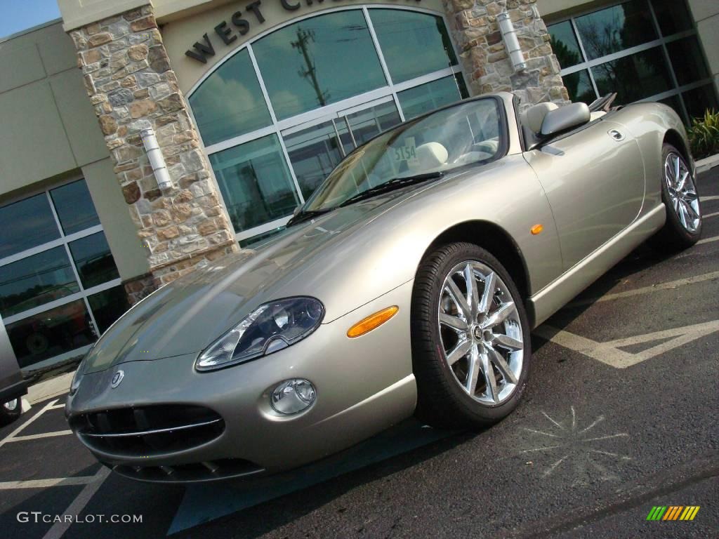 2006 XK XK8 Convertible - Satin Silver Metallic / Ivory photo #13