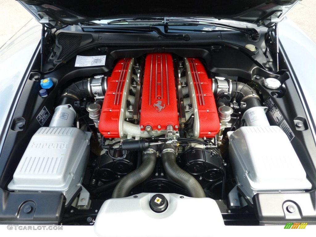 2005 Ferrari 612 Scaglietti F1A Engine Photos