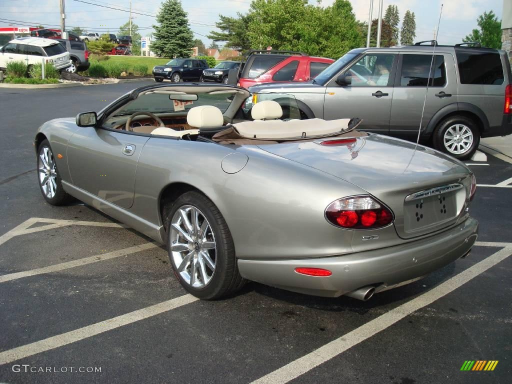 2006 XK XK8 Convertible - Satin Silver Metallic / Ivory photo #15