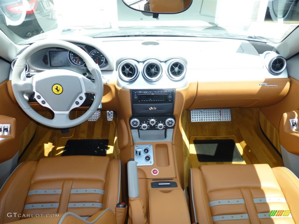 2005 Ferrari 612 Scaglietti F1A Cuoio Dashboard Photo #93624268