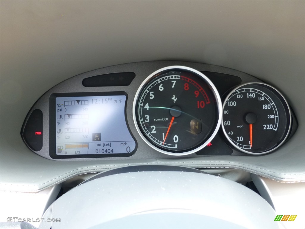2005 Ferrari 612 Scaglietti F1A Gauges Photos