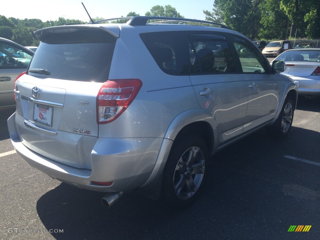 2011 RAV4 Sport 4WD - Classic Silver Metallic / Dark Charcoal photo #4