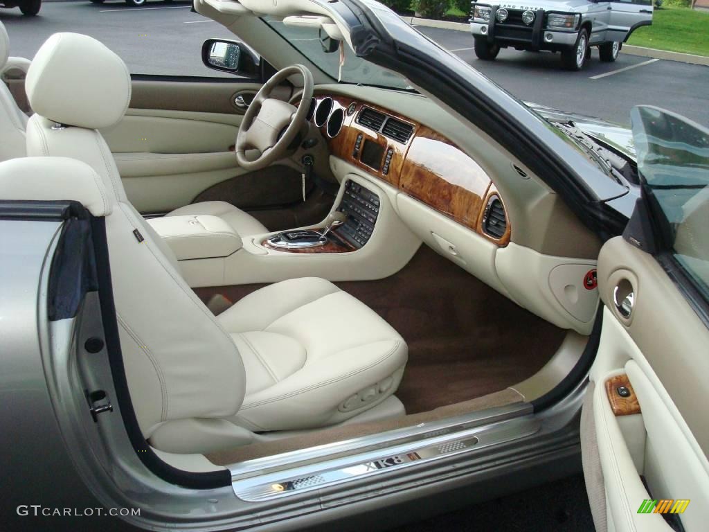 2006 XK XK8 Convertible - Satin Silver Metallic / Ivory photo #22