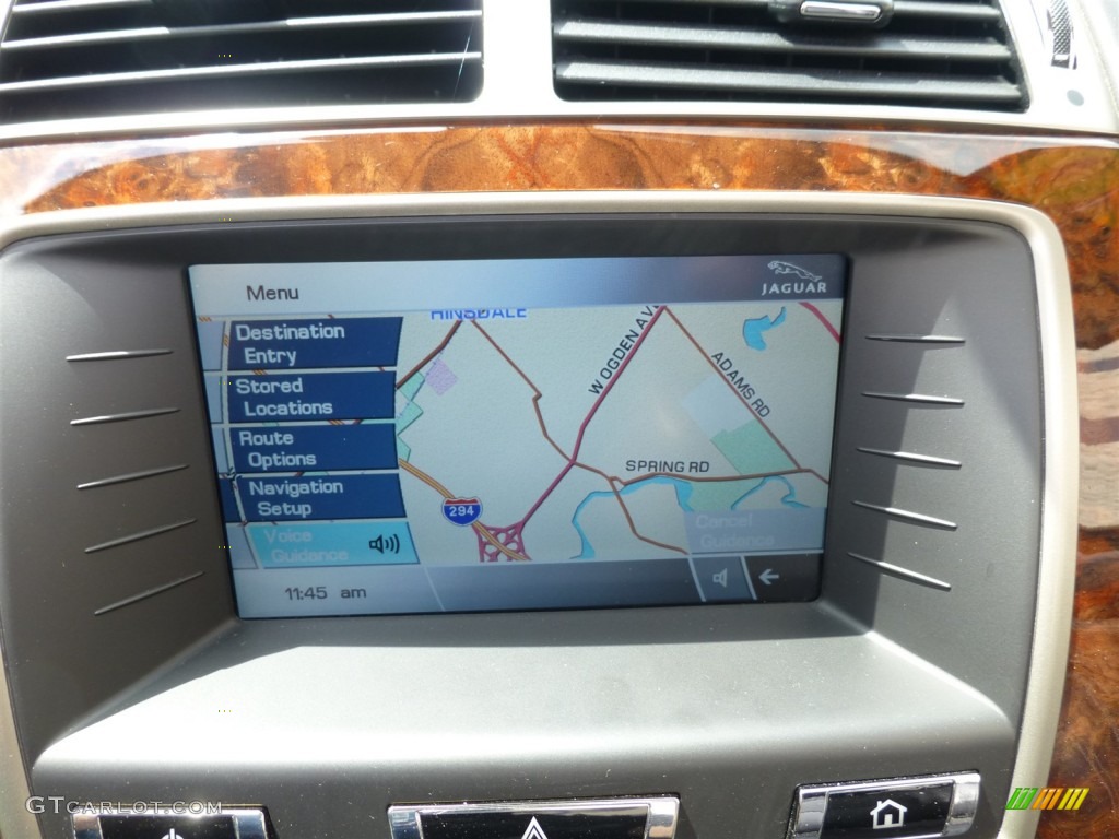 2010 Jaguar XK XKR Convertible Navigation Photo #93624743