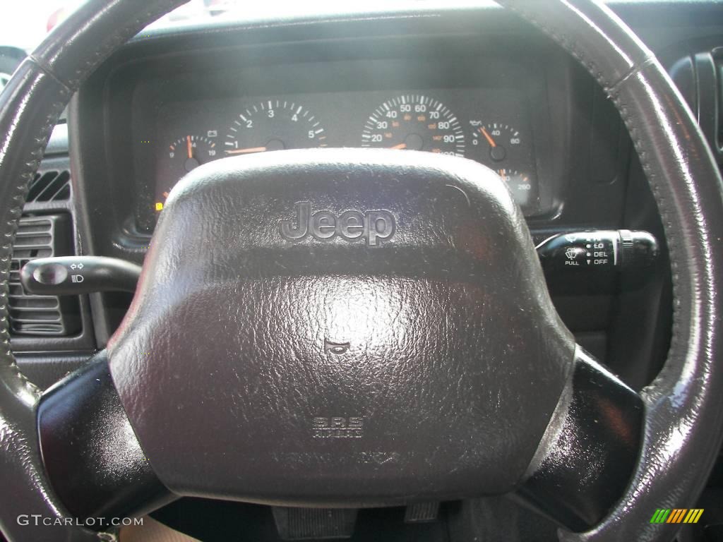 2000 Cherokee Sport 4x4 - Flame Red / Agate Black photo #11